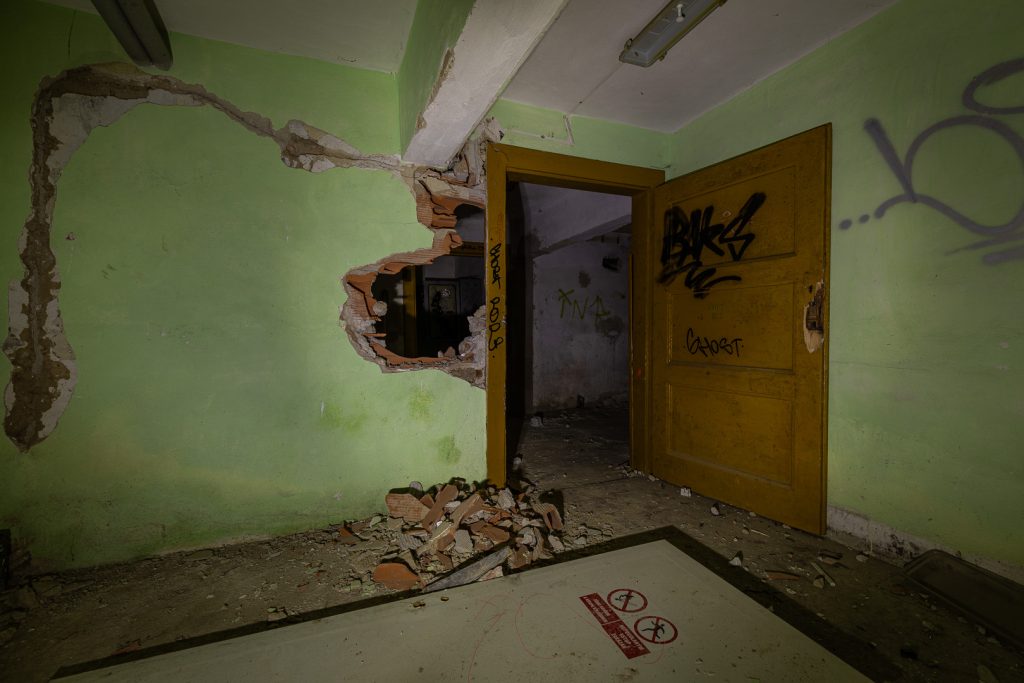 Léčebna dlouhodobě nemocných - urbex