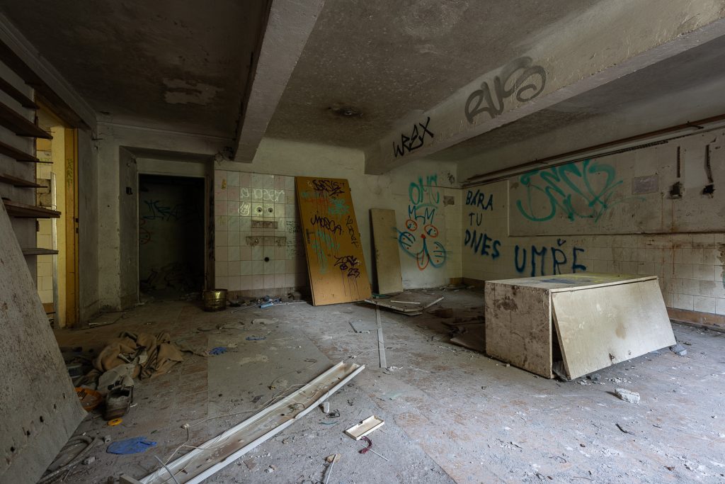 Léčebna dlouhodobě nemocných - urbex