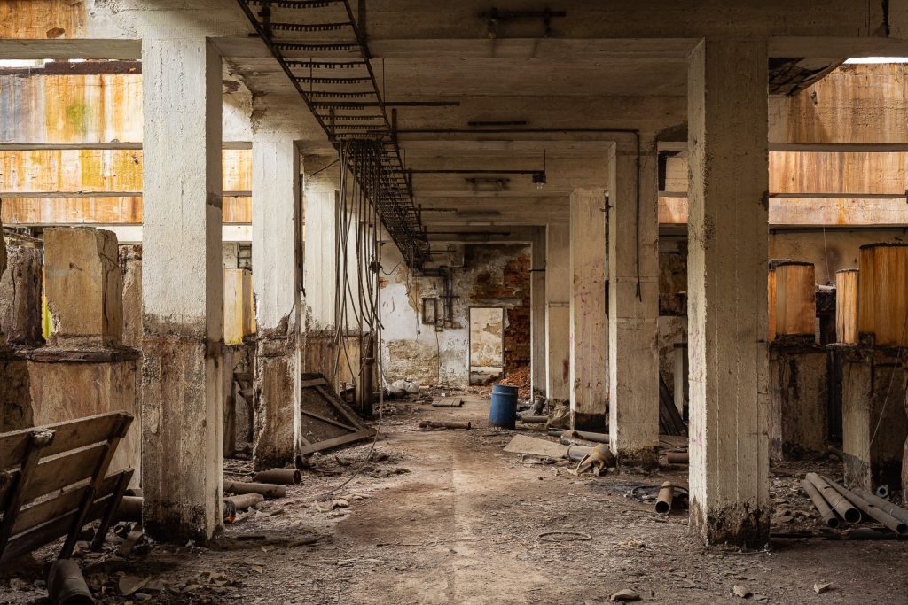 Textilní továrna - urbex