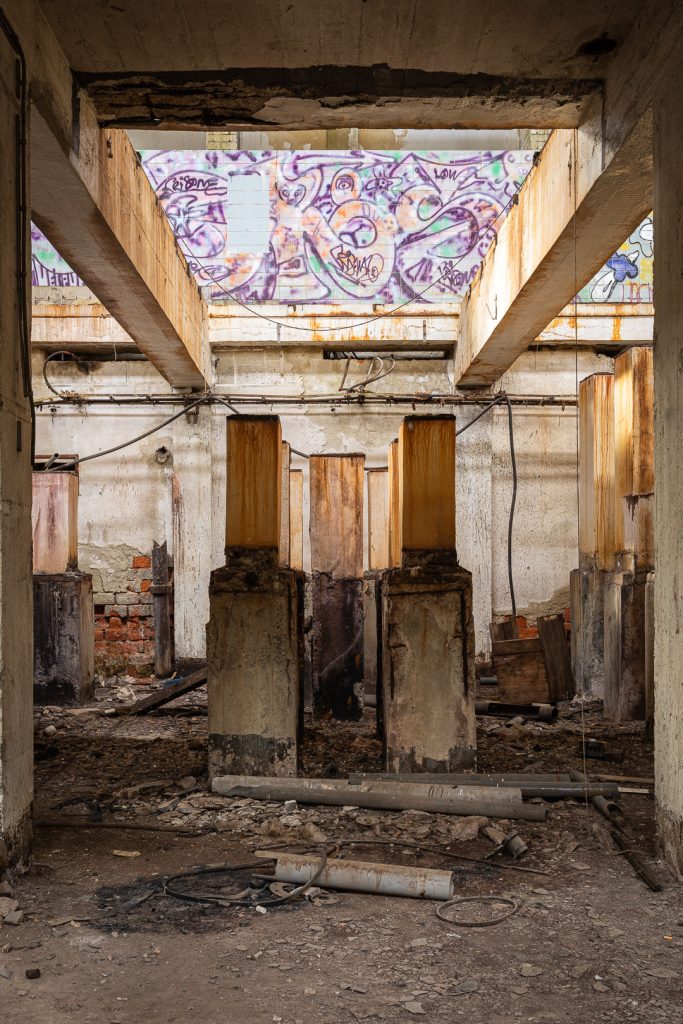 Textilní továrna - urbex