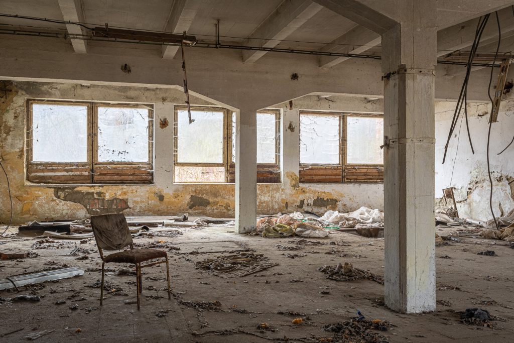 Textilní továrna - urbex